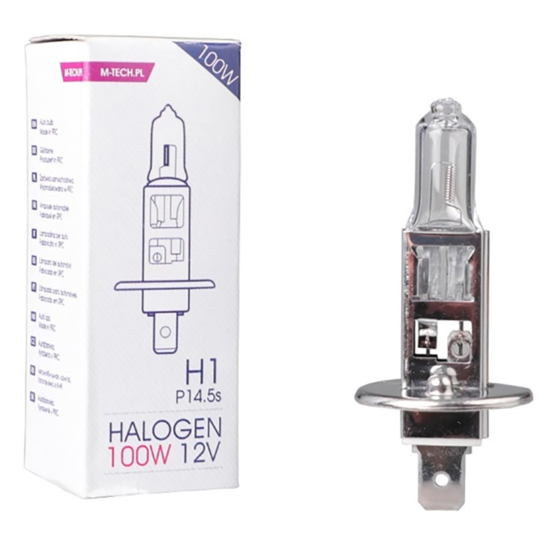 H1 12V 100W P14,5s STANDARD ΑΛΟΓΟΝΟΥ ΚΟΥΤΙ 1ΤΕΜ. M-TECH - M-Tech - Z88/MT H1 12V 100W P14,5s STANDARD ΑΛΟΓΟΝΟΥ ΚΟΥΤΙ 1ΤΕΜ. M-TECH - M-Tech - Z88/MT