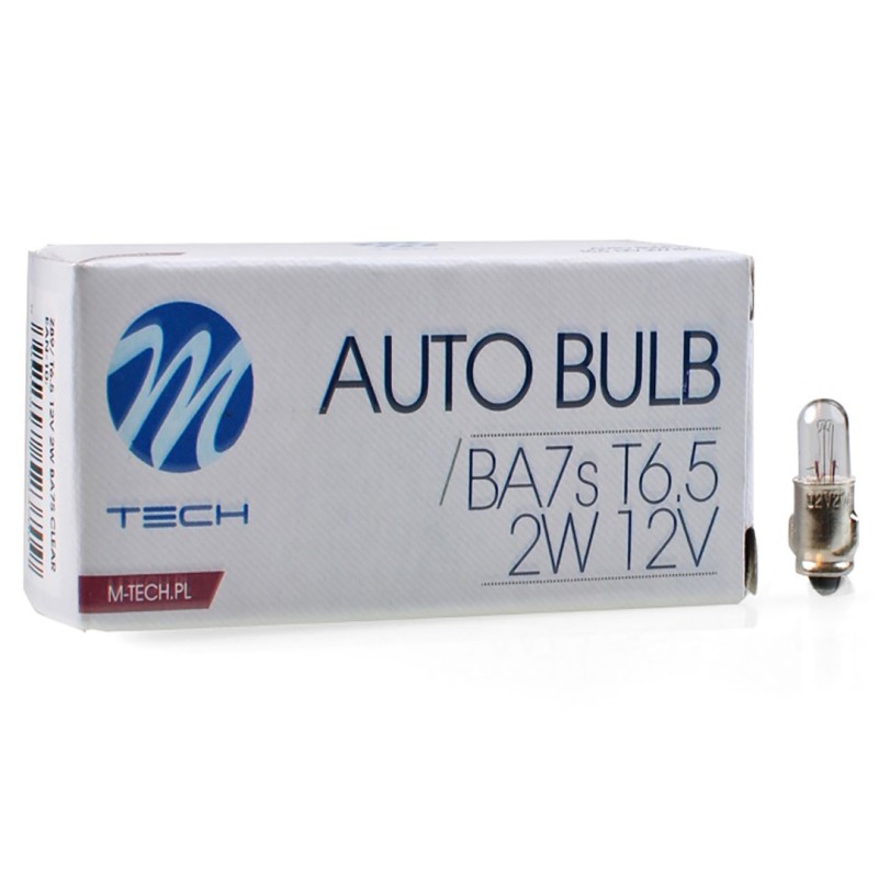 T6.5 12V 2W BA7s (ΜΙΝΙΟΝ) STANDARD ΑΛΟΓΟΝΟΥ 10ΤΕΜ. M-TECH - M-Tech - Z89/MT T6.5 12V 2W BA7s (ΜΙΝΙΟΝ) STANDARD ΑΛΟΓΟΝΟΥ 10ΤΕΜ. M-TECH - M-Tech - Z89/MT