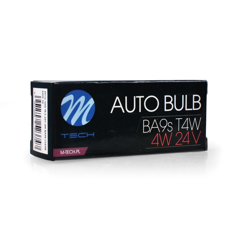 T4W 24V 4W BA9s STANDARD ΑΛΟΓΟΝΟΥ M-TECH-10 ΤΕΜ. - M-Tech - Z913/MT T4W 24V 4W BA9s STANDARD ΑΛΟΓΟΝΟΥ M-TECH-10 ΤΕΜ. - M-Tech - Z913/MT