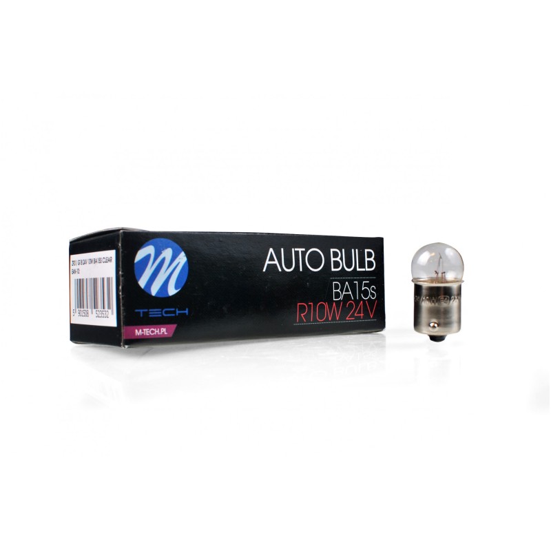 R10W 24V 10W BA15s G18 (ΦΟΥΝΤΟΥΚΙ) STANDARD ΑΛΟΓΟΝΟΥ ΚΟΥΤΙ 10ΤΕΜ. M-TECH - M-Tech - Z931/MT R10W 24V 10W BA15s G18 (ΦΟΥΝΤΟΥΚΙ) STANDARD ΑΛΟΓΟΝΟΥ ΚΟΥΤΙ 10ΤΕΜ. M-TECH - M-Tech - Z931/MT