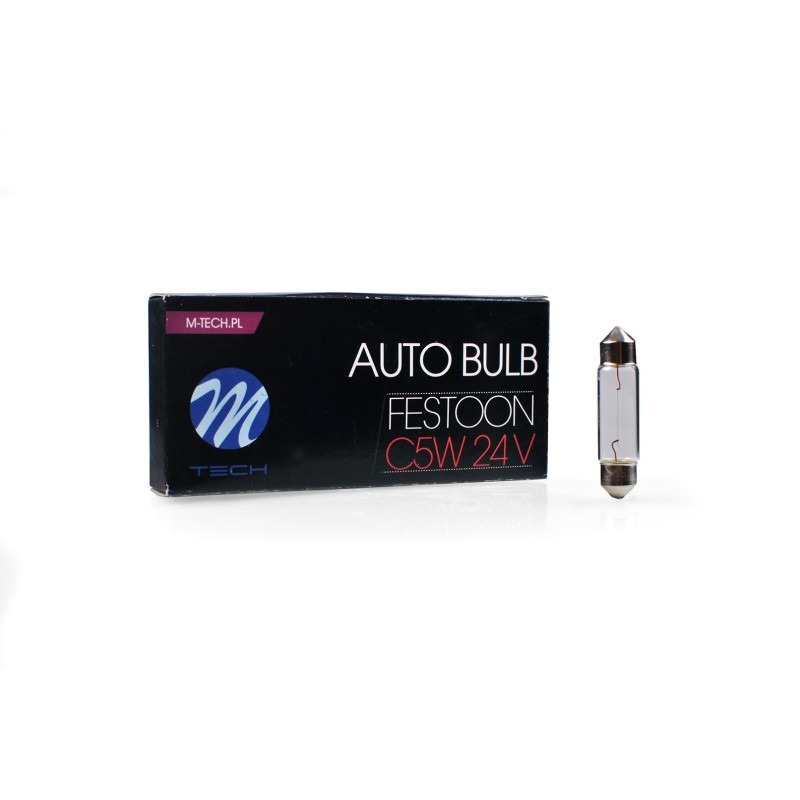 ΛΑΜΠΑΚΙΑ ΠΛΑΦΟΝΙΕΡΑΣ 5W 24V SV8,5 41mm STANDARD ΑΛΟΓΟΝΟΥ M-TECH - 10 τεμ. - M-Tech - Z934/MT ΛΑΜΠΑΚΙΑ ΠΛΑΦΟΝΙΕΡΑΣ 5W 24V SV8,5 41mm STANDARD ΑΛΟΓΟΝΟΥ M-TECH - 10 τεμ. - M-Tech - Z934/MT