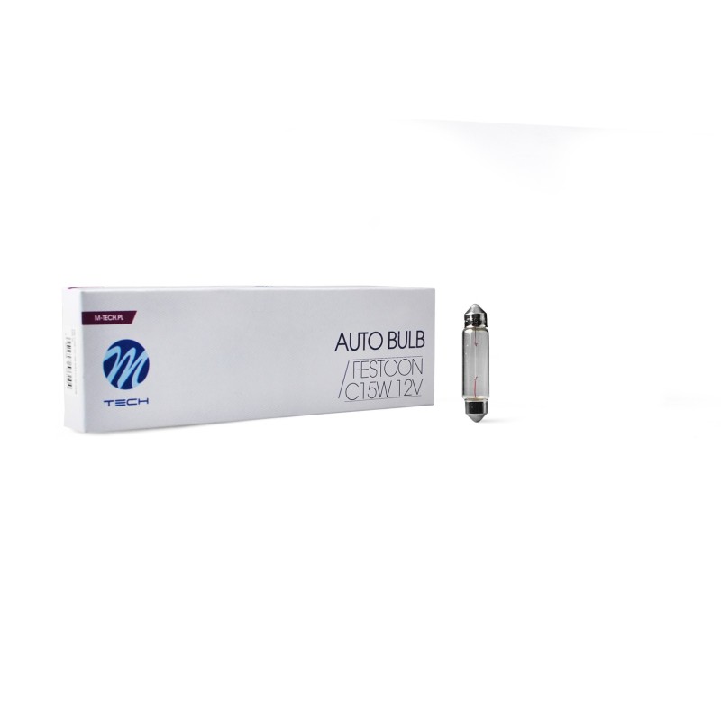 ΛΑΜΠΑΚΙΑ ΠΛΑΦΟΝΙΕΡΑΣ 15W C15W 12V SV8,5 43mm STANDARD ΑΛΟΓΟΝΟΥ 10ΤΕΜ. M-TECH - M-Tech - Z98/MT ΛΑΜΠΑΚΙΑ ΠΛΑΦΟΝΙΕΡΑΣ 15W C15W 12V SV8,5 43mm STANDARD ΑΛΟΓΟΝΟΥ 10ΤΕΜ. M-TECH - M-Tech - Z98/MT