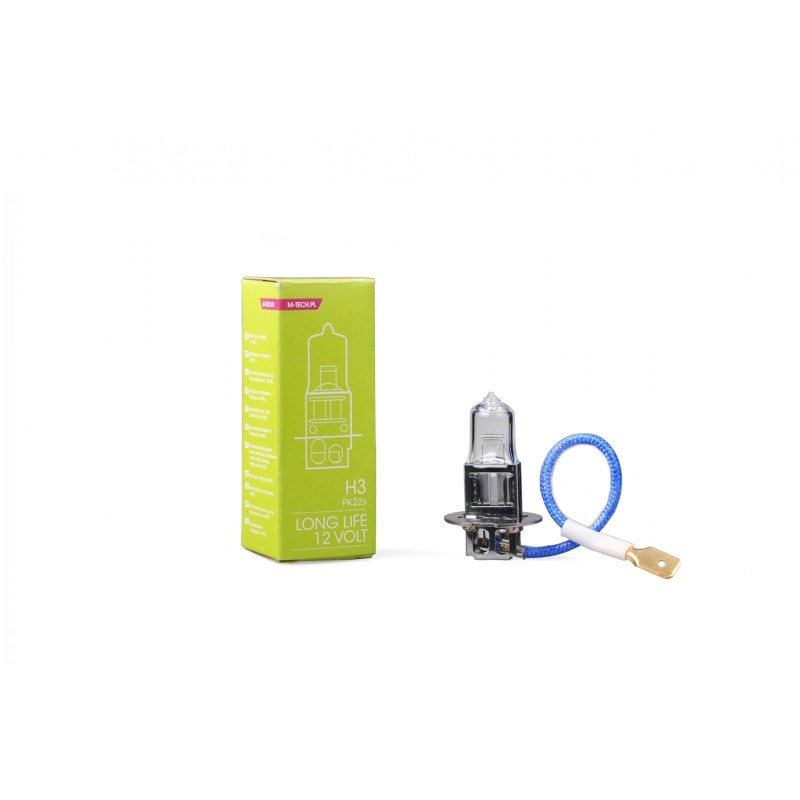 H3 12V 55W PK22s LONG LIFE ΑΛΟΓΟΝΟΥ 1ΤΕΜ. M-TECH - M-Tech - ZLL3/MT H3 12V 55W PK22s LONG LIFE ΑΛΟΓΟΝΟΥ 1ΤΕΜ. M-TECH - M-Tech - ZLL3/MT