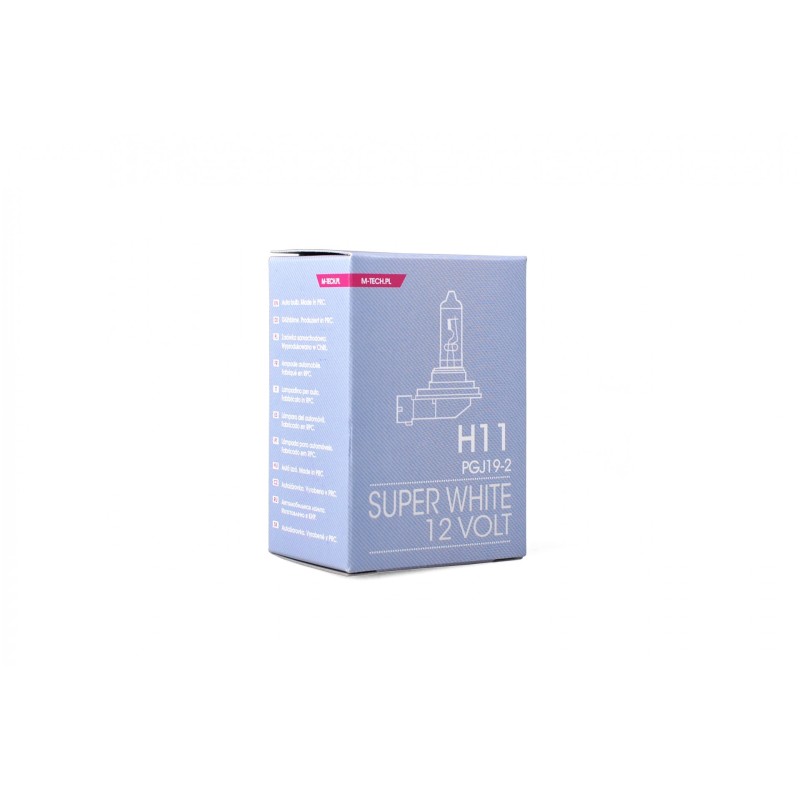 H1 12V 55W P14,5s COLOR SUPERWHITE 1ΤΕΜ. M-TECH - M-Tech - ZSW1/MT H1 12V 55W P14,5s COLOR SUPERWHITE 1ΤΕΜ. M-TECH - M-Tech - ZSW1/MT