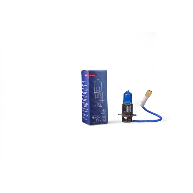 H3 12V 55W PK22s 5.000K XENON BLUE 1ΤΕΜ. M-TECH - M-Tech - ZXB3/MT H3 12V 55W PK22s 5.000K XENON BLUE 1ΤΕΜ. M-TECH - M-Tech - ZXB3/MT