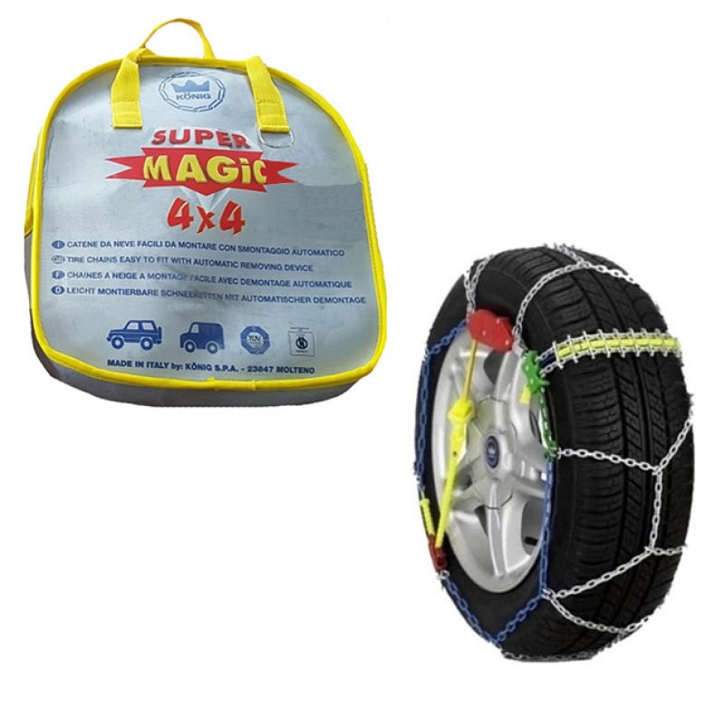 Αλυσίδες Χιονιού Konig Super Magic Jeep No 210 2 Τεμάχια