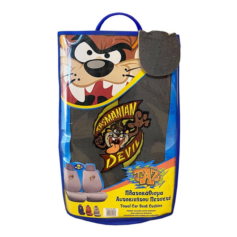 Πλατοκαθίσματα Αυτοκινήτου Πετσετέ Looney Tunes Τaz Γκρι 2712-57 2 Τεμάχια Πλατοκαθίσματα Αυτοκινήτου Πετσετέ Looney Tunes Τaz Γκρι 2712-57 2 Τεμάχια