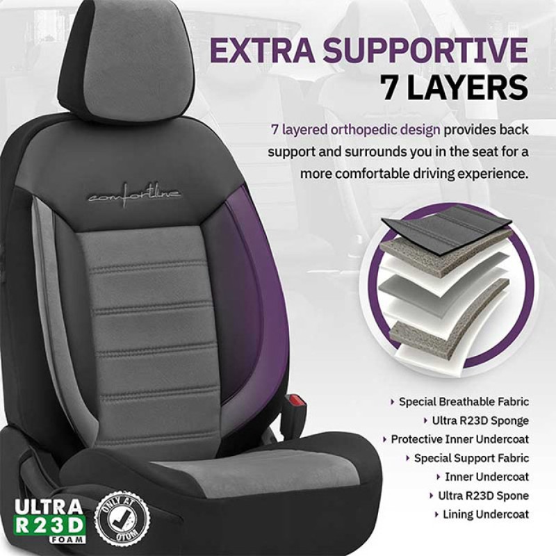 Καλύμματα Αυτοκινήτου Otom Comfortline Design Universal Sued / Rachel / Δερματίνη Σετ Εμπρός / Πίσω Μαύρο - Γκρι CMF-206 11 Τεμάχια Auto GS 11778 Καλύμματα Αυτοκινήτου Otom Comfortline Design Universal Sued / Rachel / Δερματίνη Σετ Εμπρός / Πίσω Μαύρο - Γκρι CMF-206 11 Τεμάχια Auto GS 11778