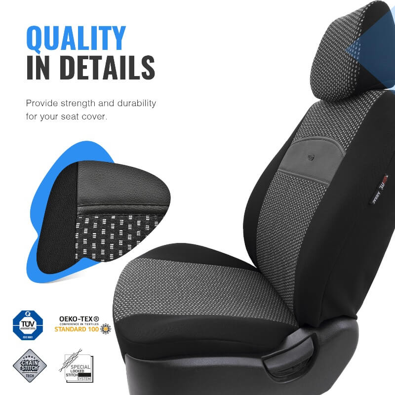 Καλύμματα Αυτοκινήτου Otom Smart Design Universal Ύφασμα / Δερματίνη Σετ Εμπρός / Πίσω Μαύρο SLΤSΜΤ101-ΝΖ 11 Τεμάχια Auto GS 11880 Καλύμματα Αυτοκινήτου Otom Smart Design Universal Ύφασμα / Δερματίνη Σετ Εμπρός / Πίσω Μαύρο SLΤSΜΤ101-ΝΖ 11 Τεμάχια Auto GS 11880