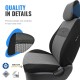 Καλύμματα Αυτοκινήτου Otom Smart Design Universal Ύφασμα / Δερματίνη Σετ Εμπρός / Πίσω Μαύρο / Γκρι SLTSMT102-NZ 11 Τεμαχίων Auto GS 11881 Καλύμματα Αυτοκινήτου Otom Smart Design Universal Ύφασμα / Δερματίνη Σετ Εμπρός / Πίσω Μαύρο / Γκρι SLTSMT102-NZ 11 Τεμαχίων Auto GS 11881
