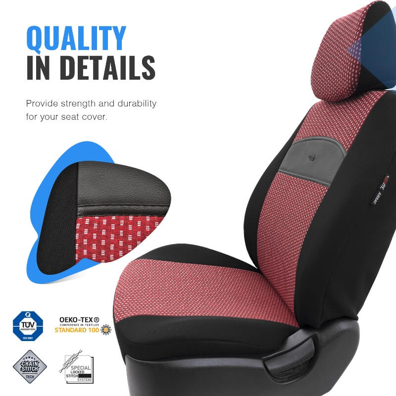 Καλύμματα Αυτοκινήτου Otom Smart Design Universal Ύφασμα / Δερματίνη Σετ Εμπρός / Πίσω Μαύρο / Κόκκινο SLTSMT103-NZ 11 Τεμαχίων Auto GS 11882 Καλύμματα Αυτοκινήτου Otom Smart Design Universal Ύφασμα / Δερματίνη Σετ Εμπρός / Πίσω Μαύρο / Κόκκινο SLTSMT103-NZ 11 Τεμαχίων Auto GS 11882