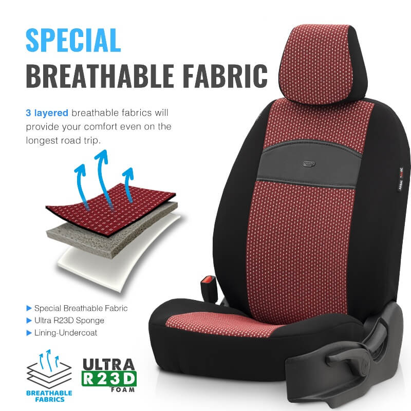 Καλύμματα Αυτοκινήτου Otom Smart Design Universal Ύφασμα / Δερματίνη Σετ Εμπρός / Πίσω Μαύρο / Κόκκινο SLTSMT103-NZ 11 Τεμαχίων Auto GS 11882 Καλύμματα Αυτοκινήτου Otom Smart Design Universal Ύφασμα / Δερματίνη Σετ Εμπρός / Πίσω Μαύρο / Κόκκινο SLTSMT103-NZ 11 Τεμαχίων Auto GS 11882