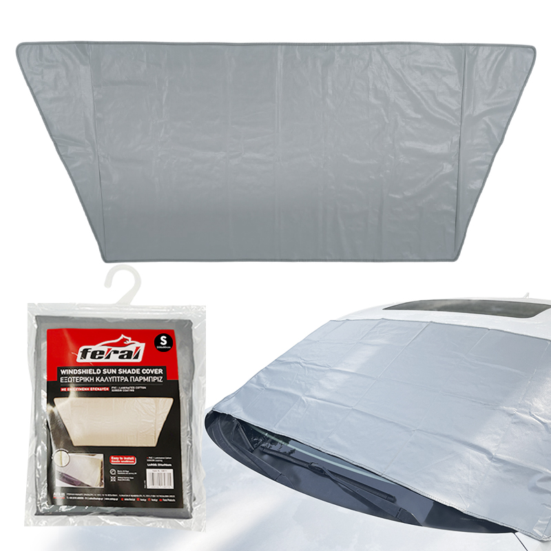Ηλιοπροστασία Καλύπτρα Παρμπρίζ Small 208*80cm Με Ενισχυμένη Επένδυση 320GSM Feral 1 Τεμάχιο Auto GS 13070 Ηλιοπροστασία Καλύπτρα Παρμπρίζ Small 208*80cm Με Ενισχυμένη Επένδυση 320GSM Feral 1 Τεμάχιο Auto GS 13070
