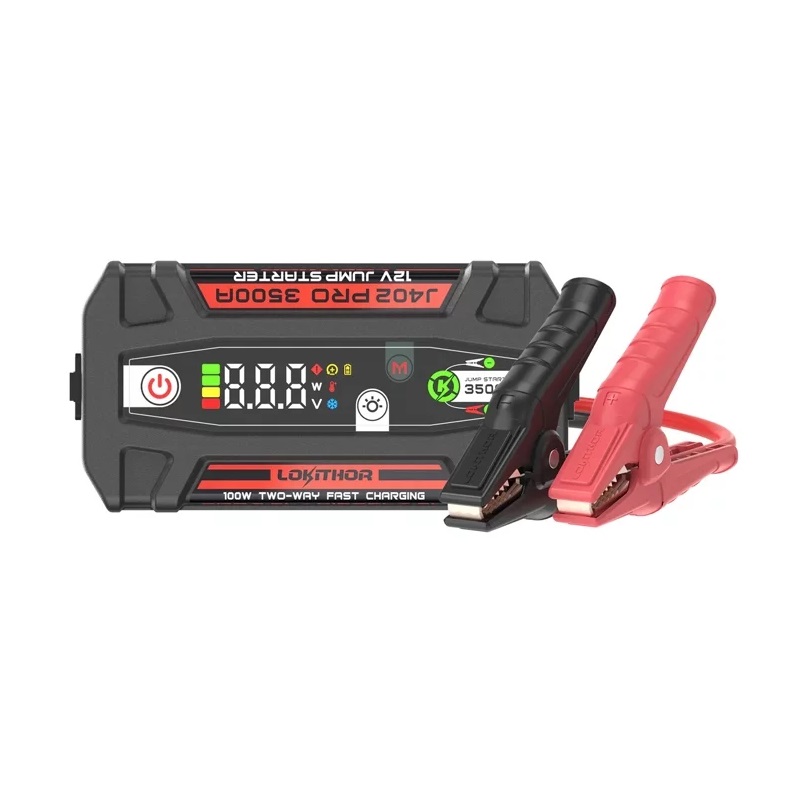 Εκκινητής Μπαταριών Αυτοκινήτου, Powerbank, Φακός Led 3 Σε1 Lokithor J402 PRO 12 Volt 3500A 1 Τεμάχιο Auto GS 15448 Εκκινητής Μπαταριών Αυτοκινήτου, Powerbank, Φακός Led 3 Σε1 Lokithor J402 PRO 12 Volt 3500A 1 Τεμάχιο Auto GS 15448