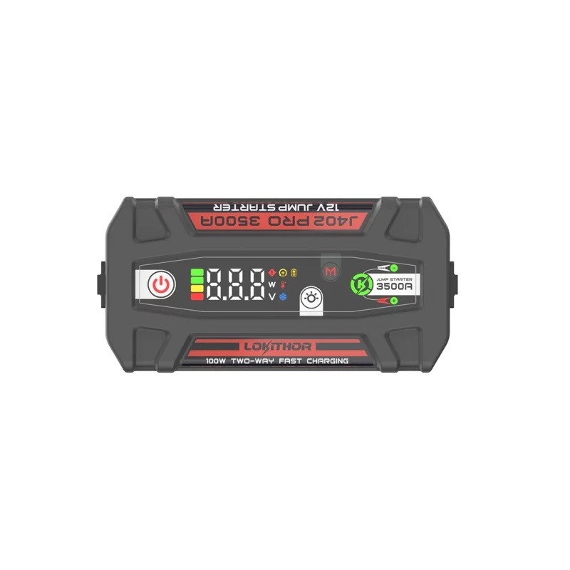 Εκκινητής Μπαταριών Αυτοκινήτου, Powerbank, Φακός Led 3 Σε1 Lokithor J402 PRO 12 Volt 3500A 1 Τεμάχιο Auto GS 15448 Εκκινητής Μπαταριών Αυτοκινήτου, Powerbank, Φακός Led 3 Σε1 Lokithor J402 PRO 12 Volt 3500A 1 Τεμάχιο Auto GS 15448