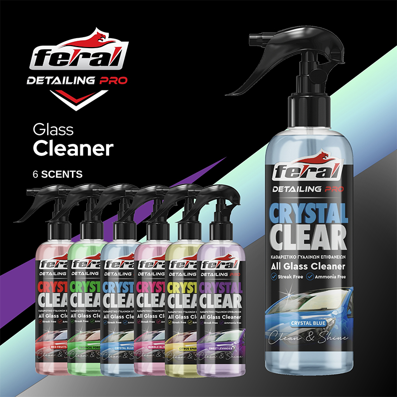Καθαριστικό Τζαμιών Citrus Spark Feral Detailing Pro 750ml 1 Τεμάχιο Auto GS 18939
