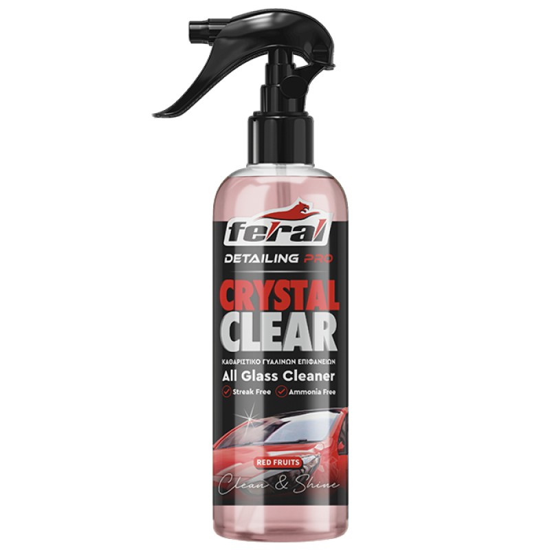 Καθαριστικό Τζαμιών Red Fruits Feral Detailing Pro 750ml 1 Τεμάχιο Auto GS 18940