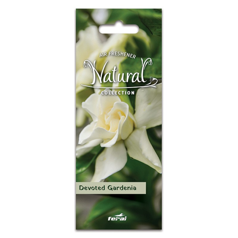 Αρωματικό Αυτοκινήτου Κρεμαστό Feral Natural Collection Gardenia 1 Τεμάχιο