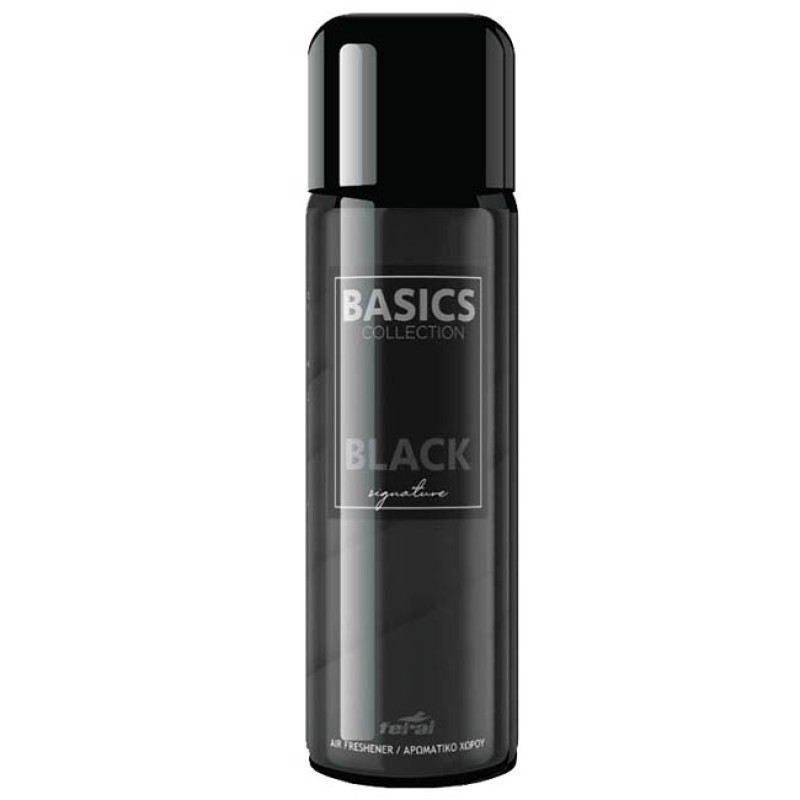 Αρωματικό Αυτοκινήτου Spray Feral Basics Collection Black Signature 70ml 1 Τεμάχιο