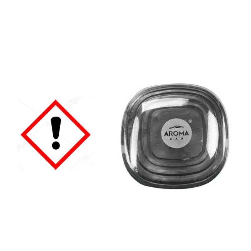 Αρωματικό Αυτοκινήτου Κρεμαστό Aroma Loop Gel Black 1 Τεμάχιο