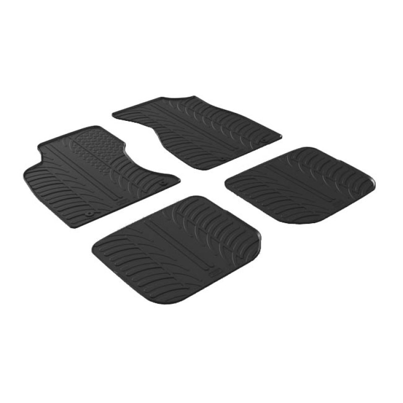 Πατάκια Αυτοκινήτου Gledring (0256) Συμβατά Με Audi A4 Avant & Sedan (Αυτόματο & Μη Αυτόματο) 1996-2000 4Τμχ Auto GS 21482
