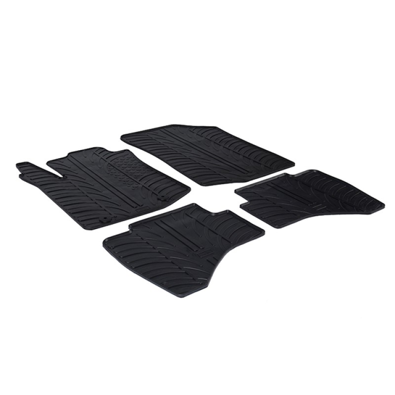 Πατάκια Αυτοκινήτου Gledring (0161) Συμβατά Με Citroen C1 2014+ / Peugeot 108 2014+ 4Τμχ Auto GS 21837