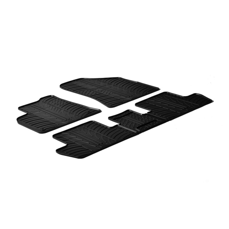 Πατάκια Αυτοκινήτου Gledring (0154) Συμβατά Με Peugeot 3008 2009-08.2016 / 5008 2009-04.2017 4Τμχ Auto GS 21854