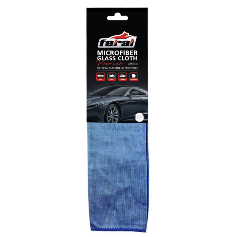 Πετσέτα Microfiber Pro Feral Για Τζάμια 40x40cm 1 Τεμάχιο Auto GS 25505 Πετσέτα Microfiber Pro Feral Για Τζάμια 40x40cm 1 Τεμάχιο Auto GS 25505