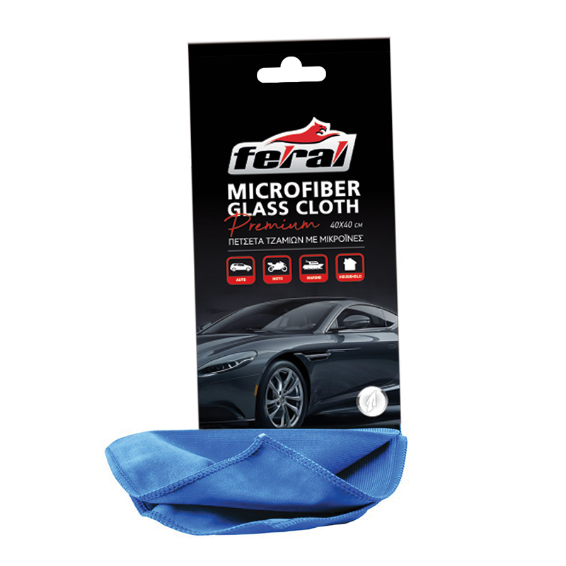 Πετσέτα Microfiber Pro Feral Για Τζάμια 40x40cm 1 Τεμάχιο Auto GS 25505 Πετσέτα Microfiber Pro Feral Για Τζάμια 40x40cm 1 Τεμάχιο Auto GS 25505