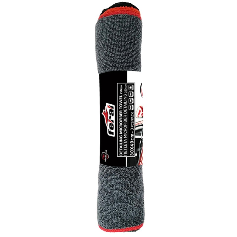 Πετσέτα Microfiber Feral Detailing Pro 30x40cm Ρολό 3 Τεμαχίων Auto GS 25532 Πετσέτα Microfiber Feral Detailing Pro 30x40cm Ρολό 3 Τεμαχίων Auto GS 25532