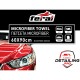 Πετσέτα Microfiber Feral Detailing Pro Coral Towel 60x90cm 1 Τεμάχιο