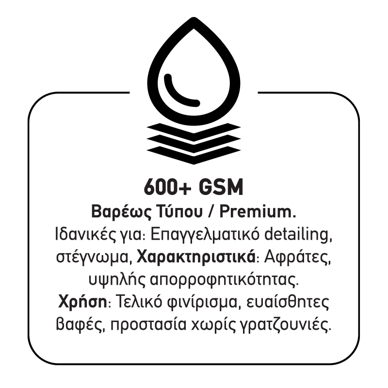 Πετσέτα Microfiber Feral Detailing Pro Heavyweight 50x90cm 1200gsm Πορτοκαλί 1 Τεμάχιο Auto GS 25555 Πετσέτα Microfiber Feral Detailing Pro Heavyweight 50x90cm 1200gsm Πορτοκαλί 1 Τεμάχιο Auto GS 25555