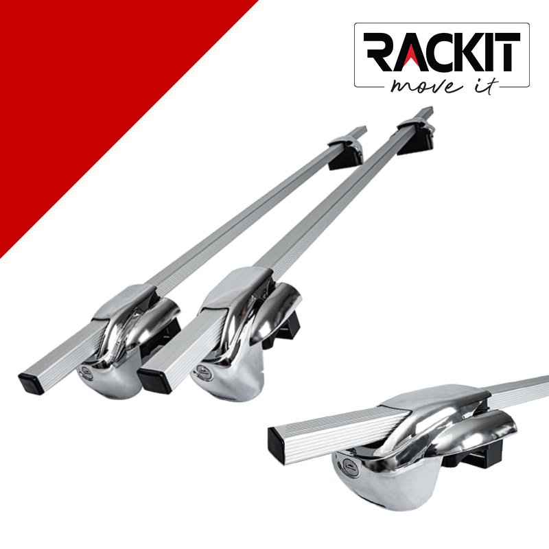 Μπάρες Οροφής Rackit Αλουμινίου 123cm Railing System Ασημί Με Καπάκια 2 Τεμάχια Auto GS 28004 Μπάρες Οροφής Rackit Αλουμινίου 123cm Railing System Ασημί Με Καπάκια 2 Τεμάχια Auto GS 28004