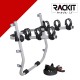 Μπάρα / Βάση Ποδηλάτων Πορτ Παγκάζ Rackit RK004G Γκρι Για 3 Ποδήλατα 1 Τεμάχιο Auto GS 28161