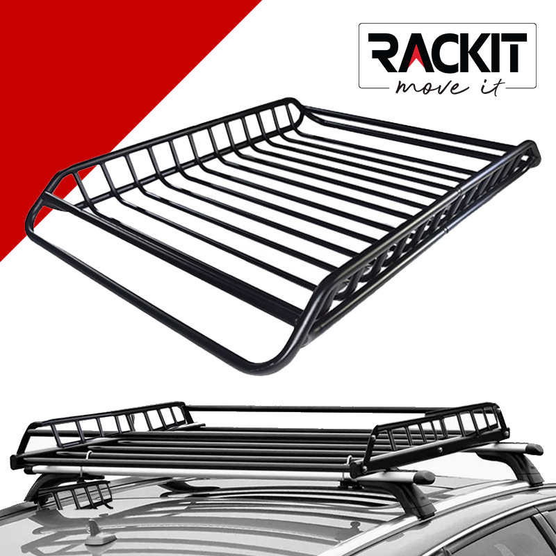 Σχάρα Οροφής Αυτοκινήτου (Καλάθι) Rackit Μεταλλική Μαύρη 127x96cm 1 Τεμάχιο Auto GS 28824 Σχάρα Οροφής Αυτοκινήτου (Καλάθι) Rackit Μεταλλική Μαύρη 127x96cm 1 Τεμάχιο Auto GS 28824
