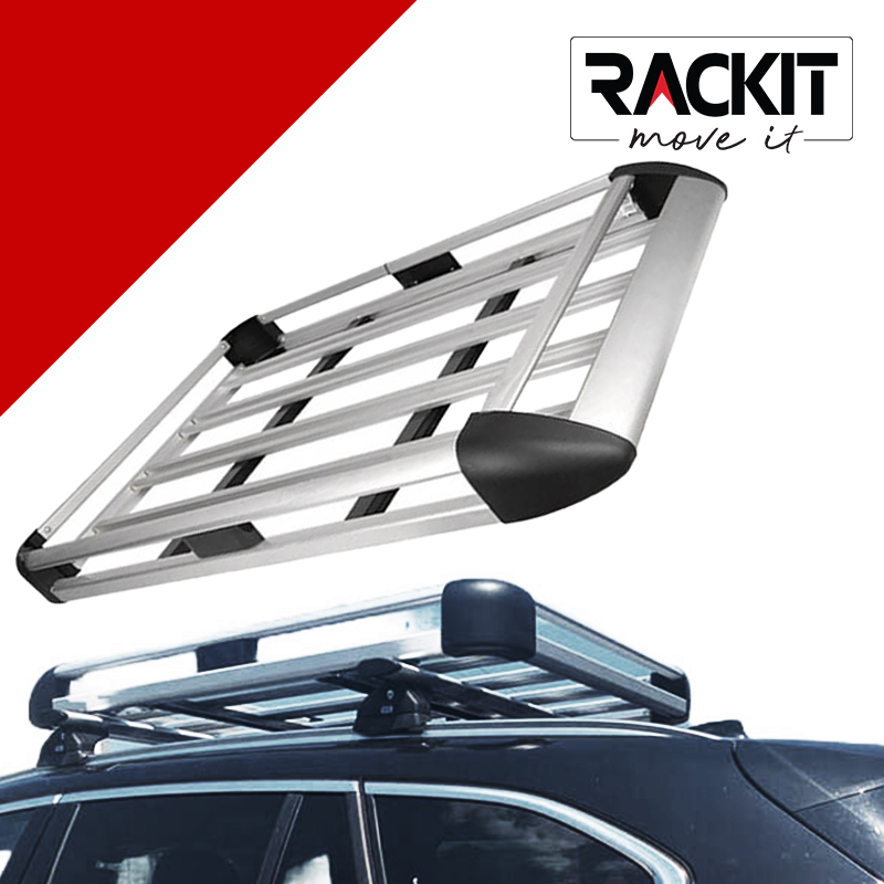 Σχάρα Οροφής Αυτοκινήτου Rackit Αλουμινίου Aero Ασημί 140x100cm 1 Τεμάχιο Auto GS 28833 Σχάρα Οροφής Αυτοκινήτου Rackit Αλουμινίου Aero Ασημί 140x100cm 1 Τεμάχιο Auto GS 28833
