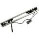 Μπάρες Οροφής Αλουμινίου Universal Rackit RK004-1-120cm Railing System Σετ Με Πόδια Και Κλειδαριά Τετράγωνες Ασημί 2 Τεμάχια Auto GS 28838
