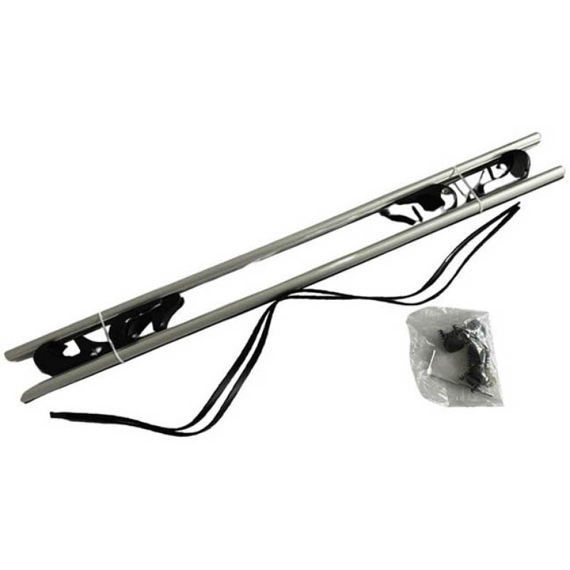 Μπάρες Οροφής Αλουμινίου Universal Rackit RK004-135cm Railing System Σετ Με Πόδια Και Κλειδαριά Οβάλ Ασημί 2 Τεμάχια Auto GS 28841 Μπάρες Οροφής Αλουμινίου Universal Rackit RK004-135cm Railing System Σετ Με Πόδια Και Κλειδαριά Οβάλ Ασημί 2 Τεμάχια Auto GS 28841