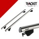Μπάρες Οροφής Αλουμινίου Αεροδυναμικές Universal Rackit RK003C1-120cm Open & Closed Railing System Σετ Με Πόδια Και Κλειδαριά Ασημί 2 Τεμάχια Auto GS 28842 Μπάρες Οροφής Αλουμινίου Αεροδυναμικές Universal Rackit RK003C1-120cm Open & Closed Railing System Σετ Με Πόδια Και Κλειδαριά Ασημί 2 Τεμάχια Auto GS 28842