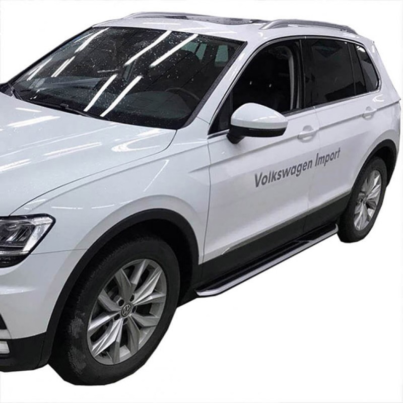 Πλαινά Σκαλοπάτια Για VW Tiguan mk2 2016+ Oem Look 2 Τεμάχια