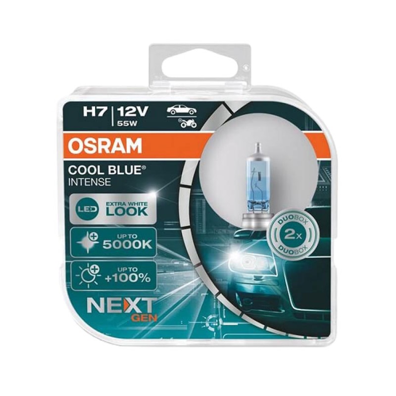 Λάμπες Αλογόνου H7 12V 55w Cool Blue Intense Next Generation Osram 64210CBN-HCB 2 Τεμάχια Auto GS 35986 Λάμπες Αλογόνου H7 12V 55w Cool Blue Intense Next Generation Osram 64210CBN-HCB 2 Τεμάχια Auto GS 35986