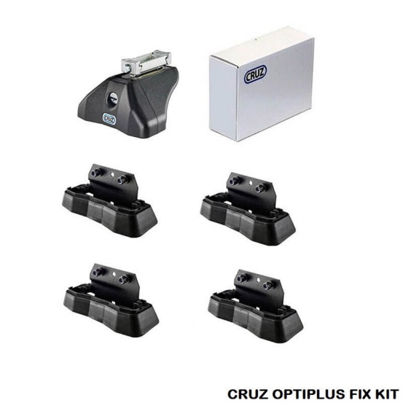 Πόδια / Άκρα Για Μπάρες Οροφής CRUZ Optiplus FIX 936-022 Για Toyota Avensis III/T270 Wagon/Cross Sport 09-15, 15-18 Σετ 4 Τεμάχια