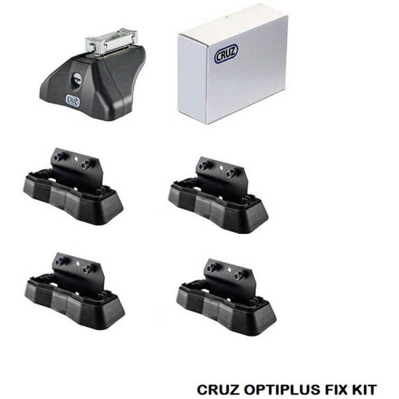 Πόδια / Άκρα Για Μπάρες Οροφής CRUZ Optiplus Fix 936-054 Για Honda CR-V (V) 5d 18-23 Σετ 4 Τεμάχια