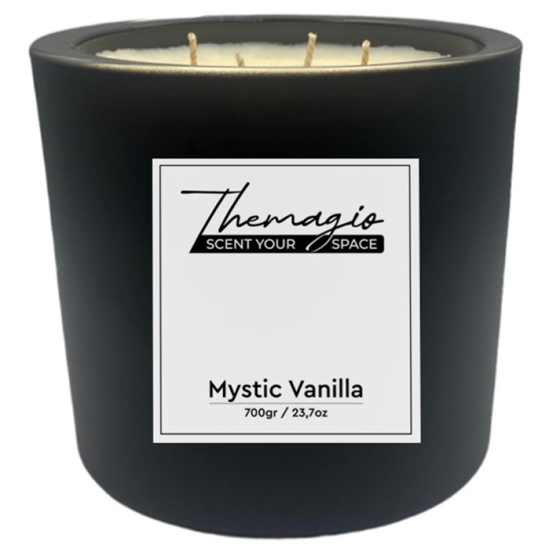 Αρωματικό Κερί Σόγιας Themagio Mystic Vanilla 700gr 1 Τεμάχιο