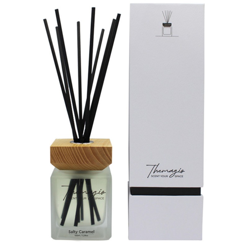 Αρωματικό Χώρου Με Sticks - Diffuser Themagio Salty Caramel 100ml 1 Τεμάχιο