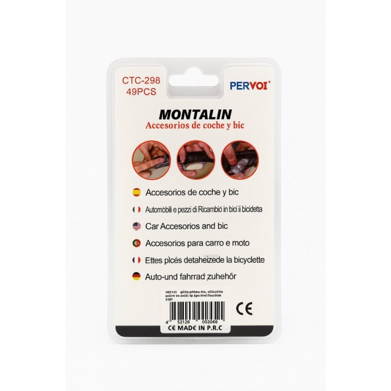 Κιτ Επισκευής Ελαστικών Μοτοσυκλέτας CTC-298 - 000182 49 Τεμάχια Auto GS 99047 Κιτ Επισκευής Ελαστικών Μοτοσυκλέτας CTC-298 - 000182 49 Τεμάχια Auto GS 99047