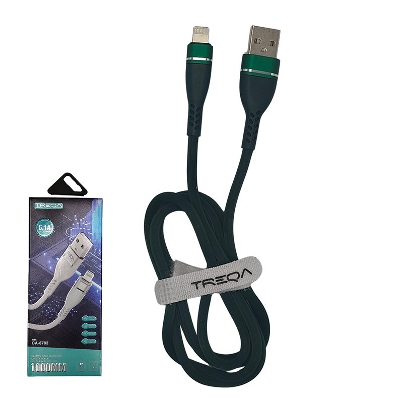 Καλώδιο USB Φόρτισης Και Μεταφοράς Δεδομένων Για Iphone Πράσινο CA-8182 5.1A 1m 1 Τεμάχιο Auto GS 99749 Καλώδιο USB Φόρτισης Και Μεταφοράς Δεδομένων Για Iphone Πράσινο CA-8182 5.1A 1m 1 Τεμάχιο Auto GS 99749