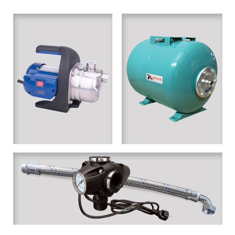 ΠΙΕΣΤΙΚΟ ΜΟΝΤΑΖ JIM11 + 50Lt ΟΡΙΖΟΝΤΙΟ ZILMET