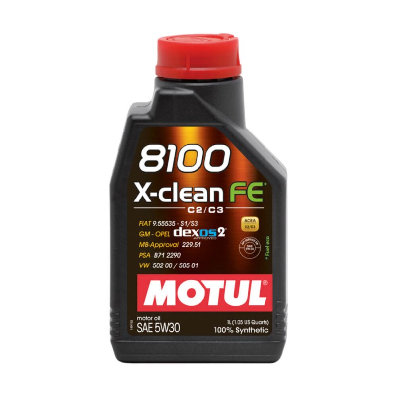Oil MOTUL 5W30 X-CLEAN 8100 EFE 1L