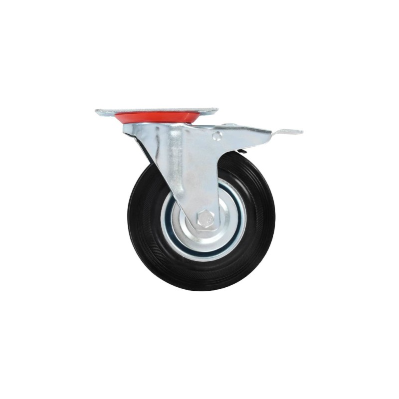 Spinning Wheel With Brake 125mm